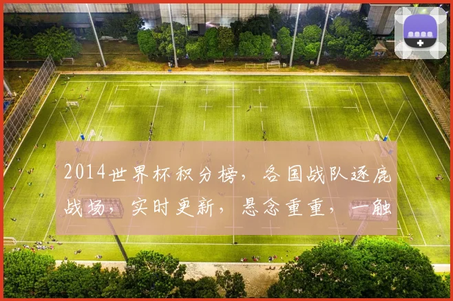 2014世界杯积分榜，各国战队逐鹿战场，实时更新，悬念重重，一触即发